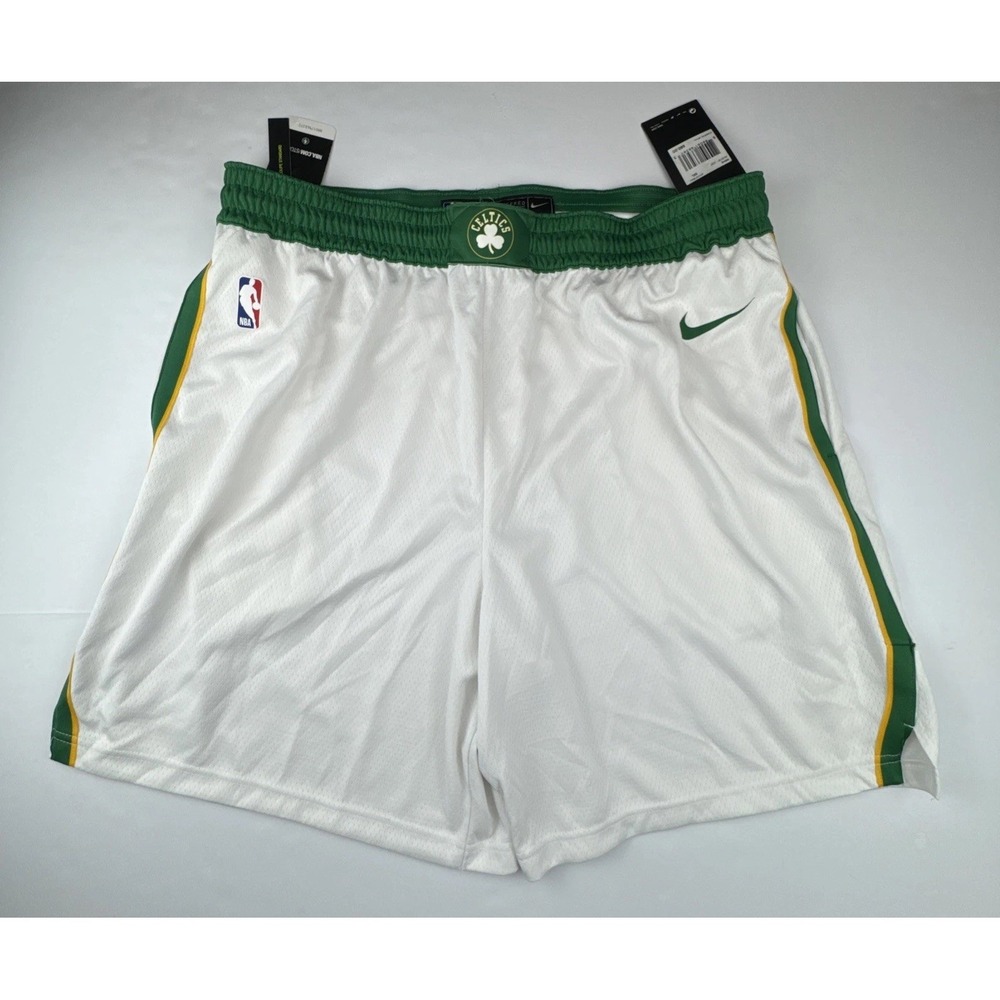 Nike NBA Boston Celtics 2017-18 City Edition Swingman Shorts NWT 3XL 912078-100 - Picture 1 of 14